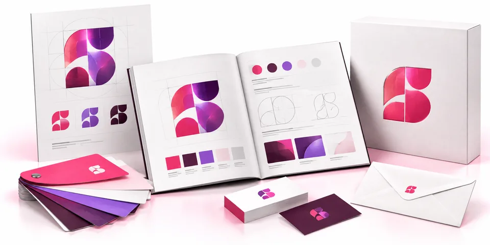 Branding & Corporate Design: Logo, Farbpalette und Geschäftsausstattung